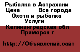 Рыбалка в Астрахани › Цена ­ 500 - Все города Охота и рыбалка » Услуги   . Калининградская обл.,Приморск г.